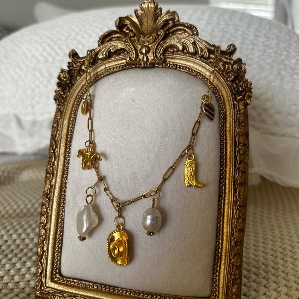Coastal Cowgirl Charm Necklace